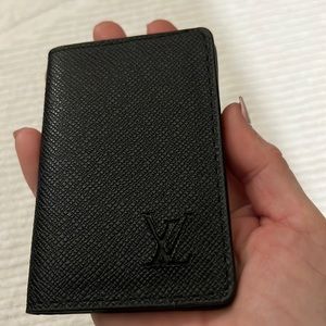 Classic Black LV Pocket Organizer